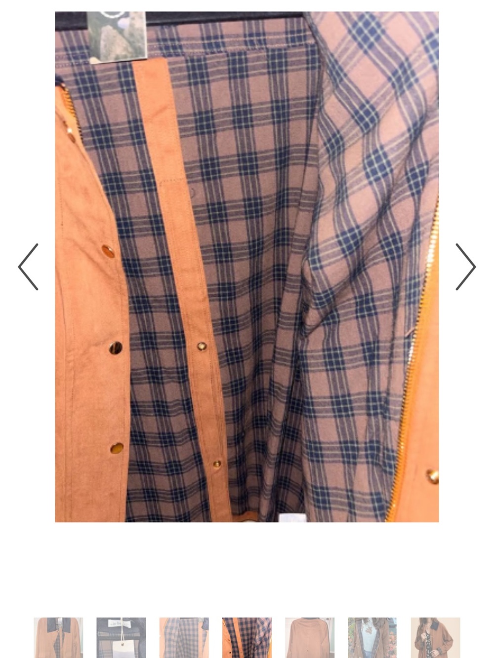 In Loom Barn Jacket - Teddy Brown - Picture 4 of 7